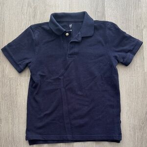 Navy Blue Kids Polo Shirt
